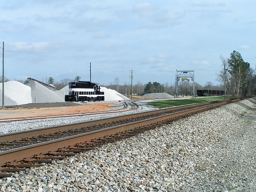 Dunn Roadbuilders Materials site - Meridian, MS