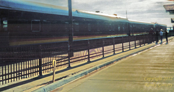 KCS  business train at Meridian, MS