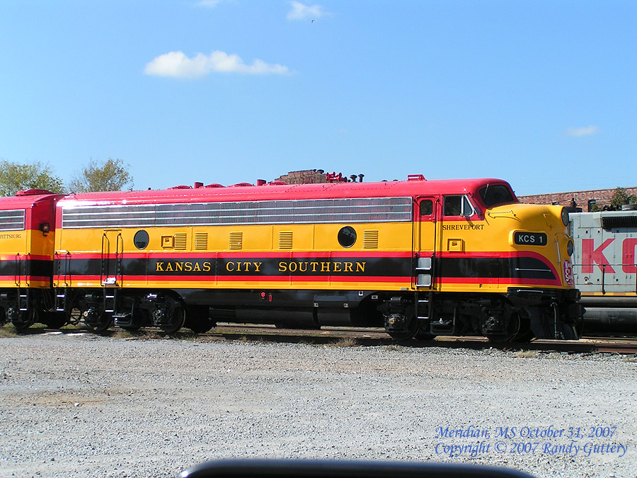 Kansas City Southern EMD  F Unit KCS1 Shreveport