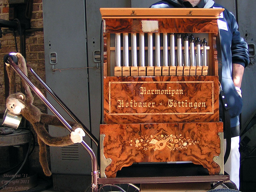 Harmonipan portable Band Organ - Soule' Steamfest 2011