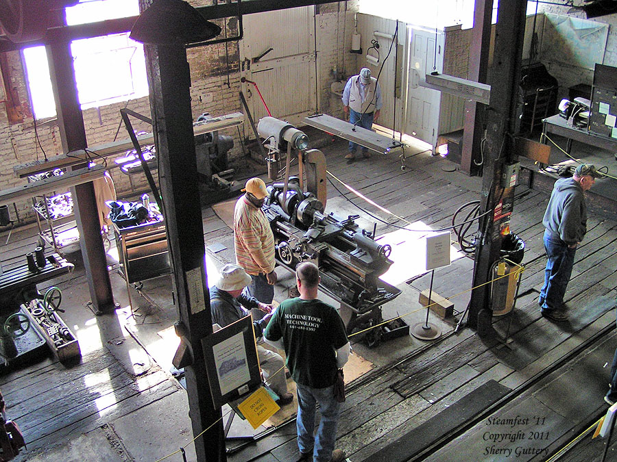 View of the west end of the Machine Shop - Soule' Steamfest 2011