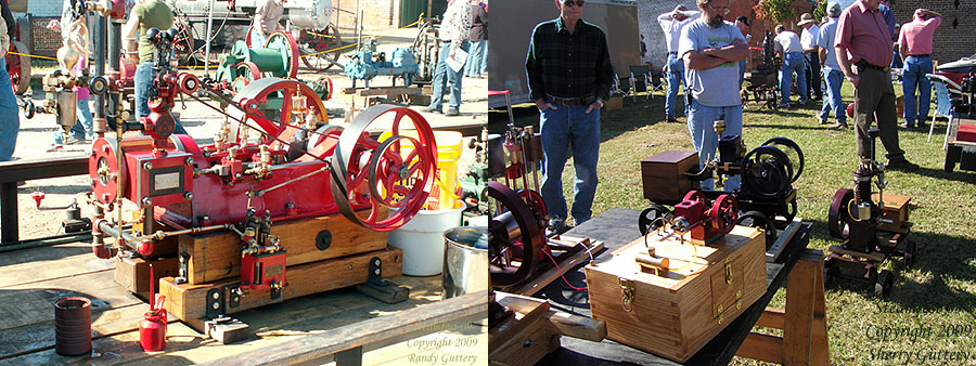 Southeast and Northeast outdoor display areas Soule Live Steam Festival Meridian, MS 2009