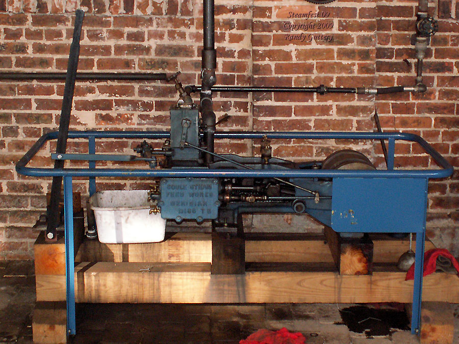 Soule' Spee-D-Twin - last one built (1984). Soule Live Steam Festival Meridian, MS 2009
