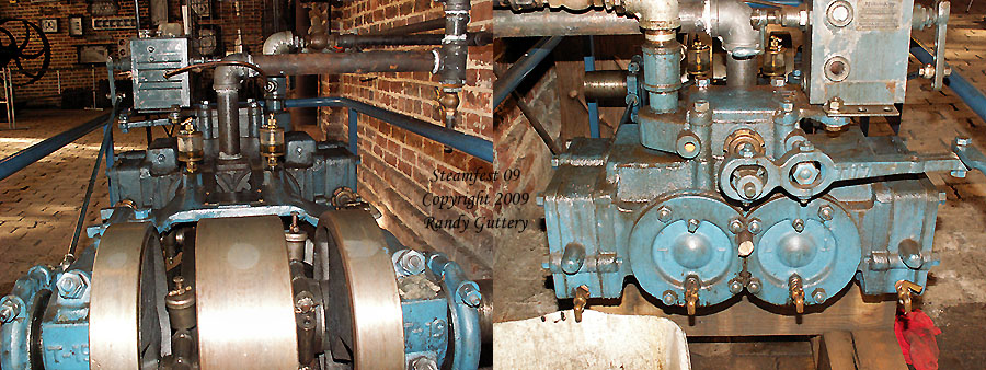 Soule' Spee-D-Twin - close-ups. Soule Live Steam Festival Meridian, MS 2009