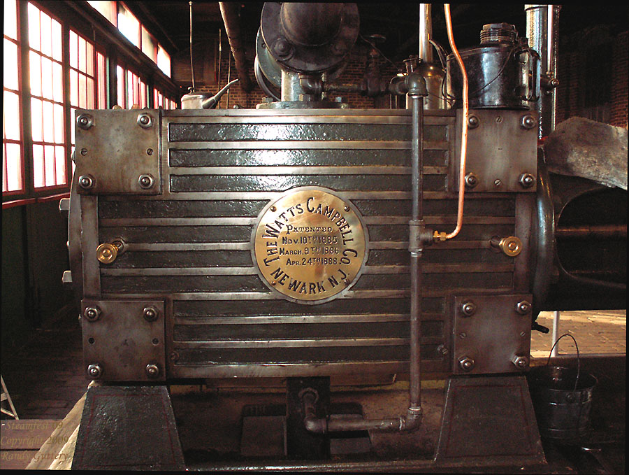 Watt Campbell "Corliss" engine - cylinder Soule Live Steam Festival Meridian, MS 2009