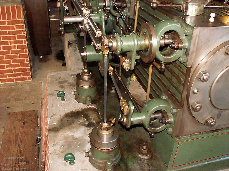 Watt Campbell "Corliss" engine - "Corliss" valves Soule Live Steam Festival Meridian, MS 2009