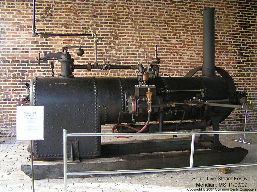 Portable Engine - Soule Live Steam Festival Meridian, MS 2007