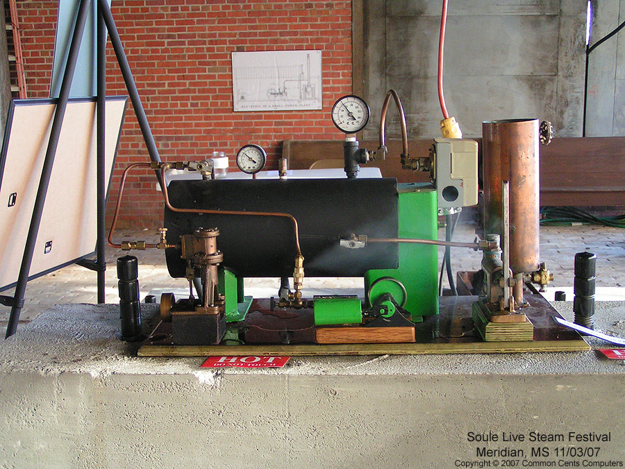 Electric boiler - Soule Live Steam Festival Meridian, MS 2007