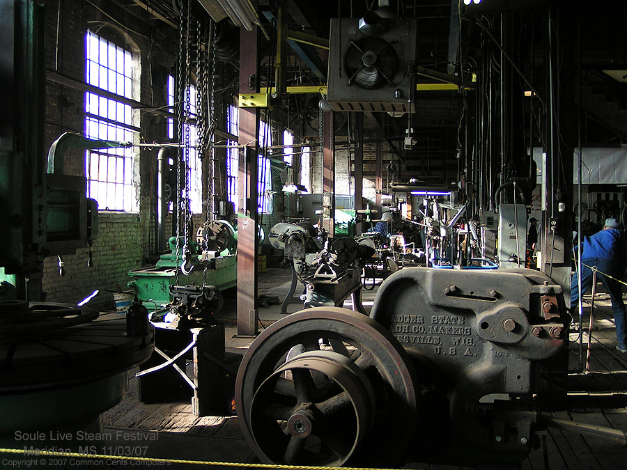 Machine Shop - Soule Live Steam Festival Meridian, MS 2007